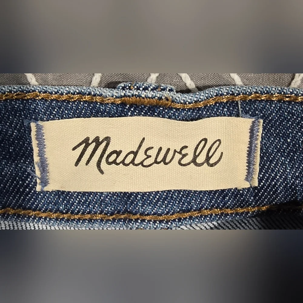 Madewell 10" High Rise Skinny Cropped Jeans Size 26 - Picture 6 of 8